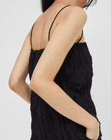 Textura Tank Top Black