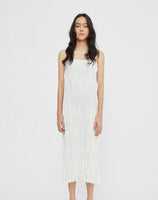 Textura Slip Dress white