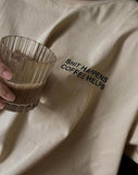 Coffee Helps Latte T-Shirt - Oversize (Limited)