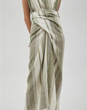 Avana Linen Wrap Skirt