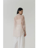 SAMARA ORGANZA SHIRT - CREAM